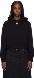 Palm Angels Black Wings Pencil Hoodie