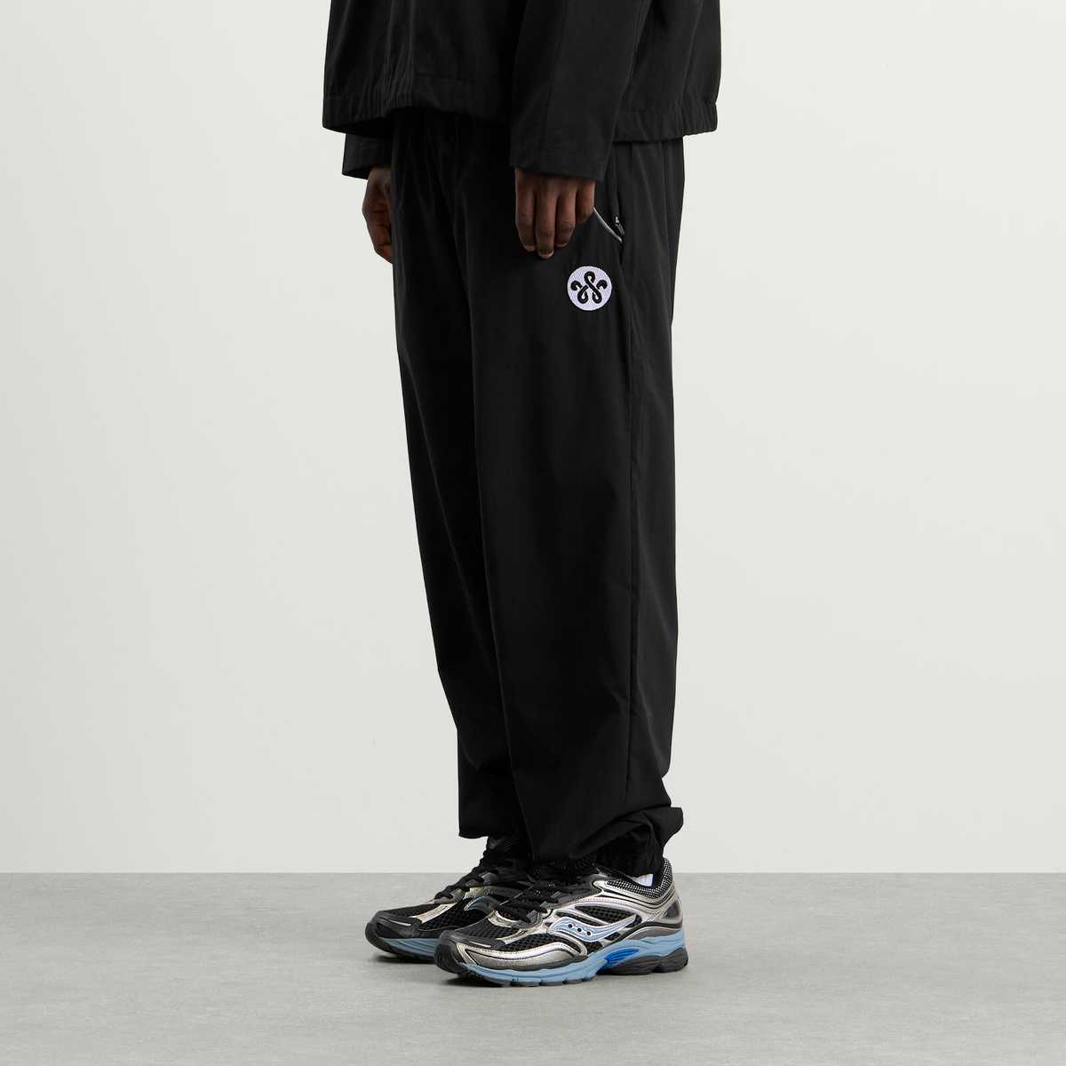Umbro Men's x WOEI Sweat Pant in Black
