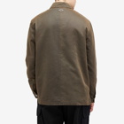 Han Kjobenhavn Men's Washed Overshirt in Dirty Tint