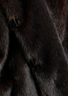 Veronica Beard Griselda Faux fur Jacket Dark Brown