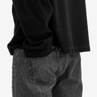 Wood Wood Men's Al Rigid Denim Straight Jean in Black Wash