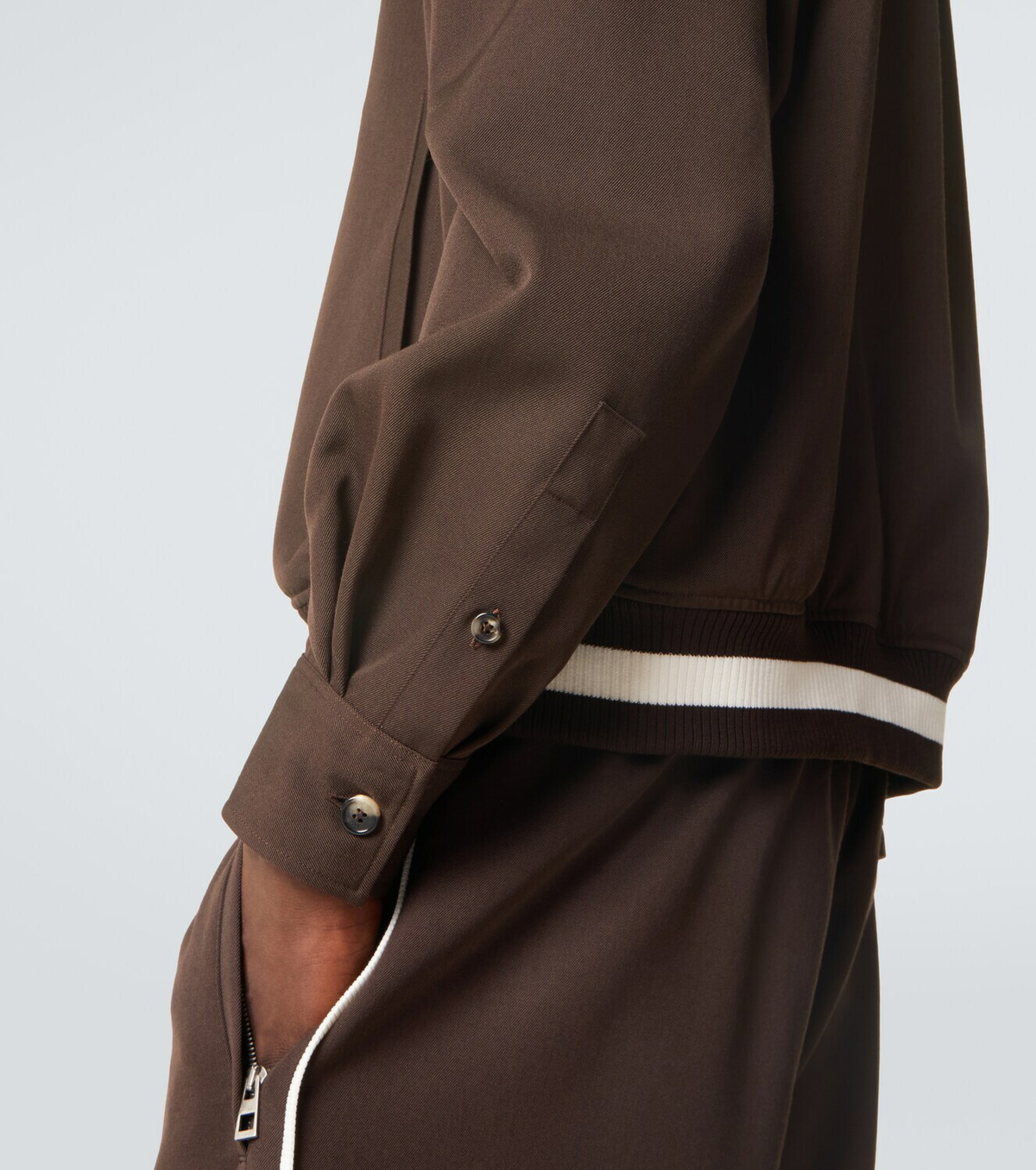 Loewe Wool gabardine blouson jacket