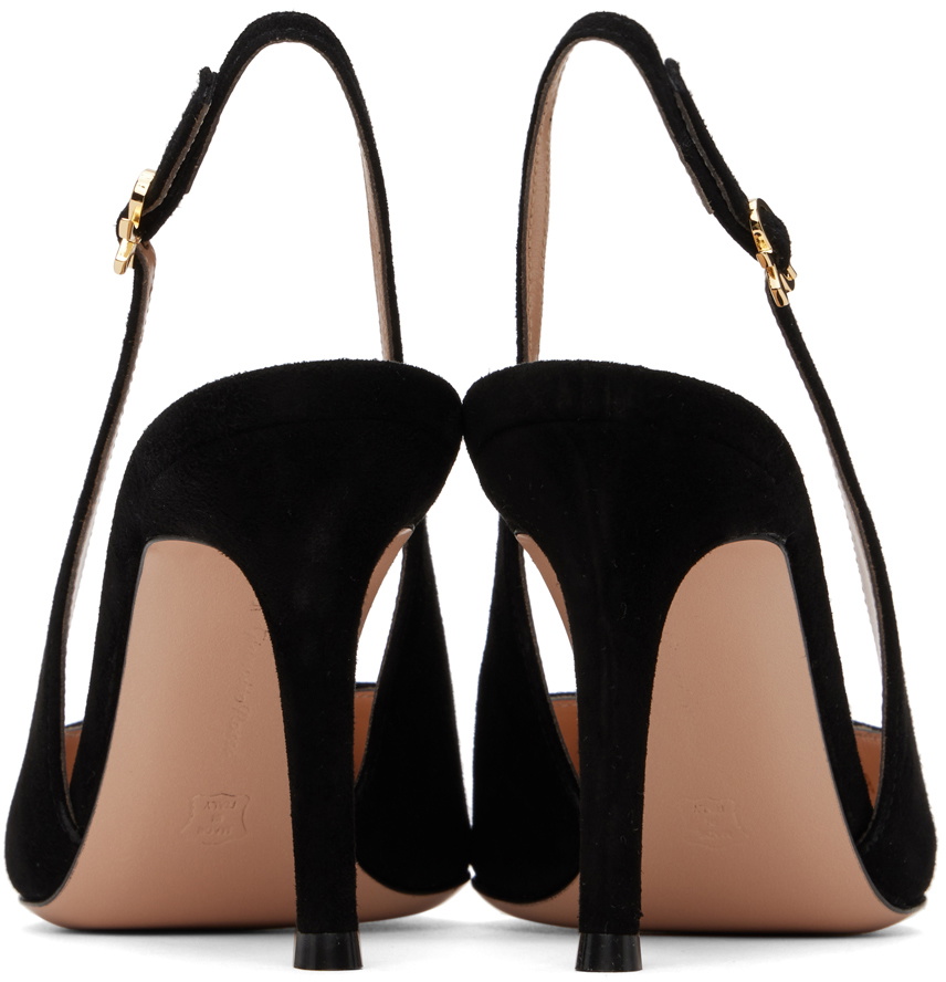 Camoscio Zip Heel Black