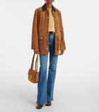 DeMellier Vancouver Small suede crossbody bag