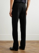 Nili Lotan - Fritz Straight-Leg Wool-Twill Trousers - Black