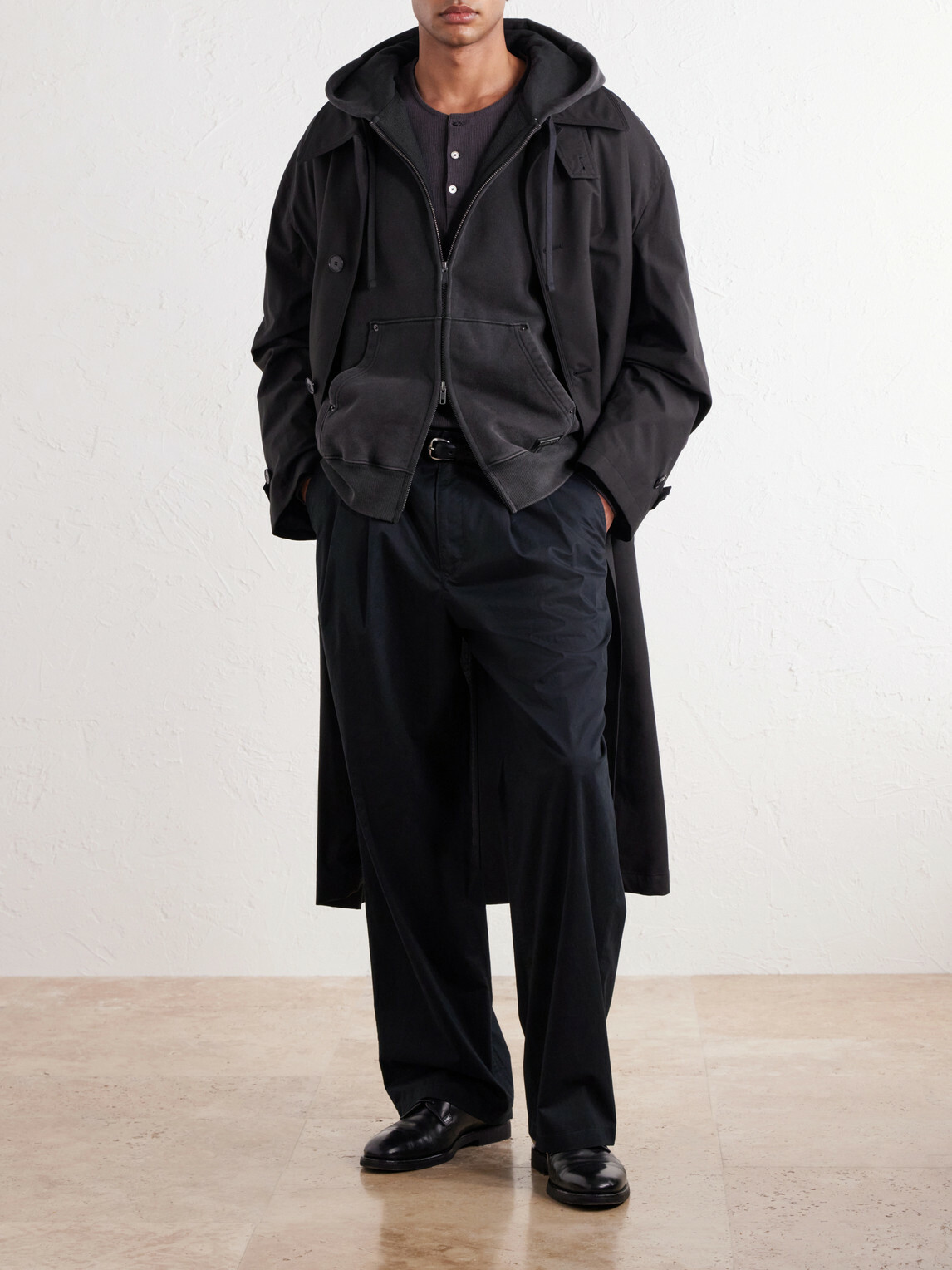 Aimé Leon Dore - Cotton-Jersey Zip-Up Hoodie - Black
