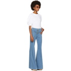 Chloe Blue Flared Jeans