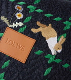 Loewe x Suna Fujita Bunny embroidered cushion
