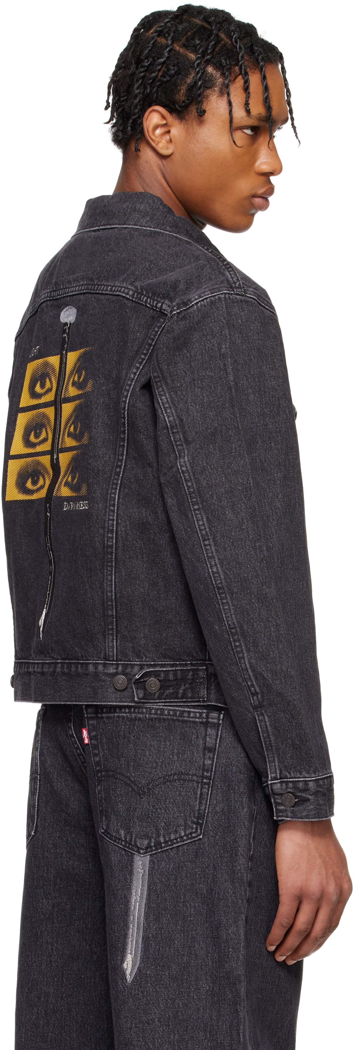 UNDERCOVER Gray Levi's Edition Type III Denim Jacket