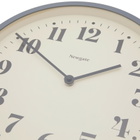 Newgate Clocks Number Four Theatre Wall Clock in French Navy 