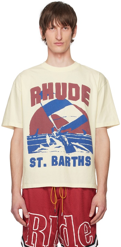 Photo: Rhude Off-White Windsurf T-Shirt