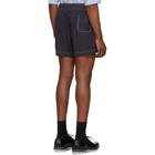 Daniel W. Fletcher Navy Drawstring Rugby Shorts