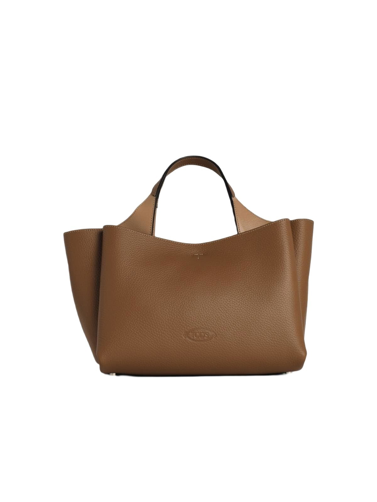 【TOD'S】 Apa Small leather tote bag Tod's Apa 2 Mini Leather Tote Bag | Coggles