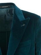 Tagliatore Single Breasted Velvet Jacket