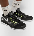 Nike Tennis - NikeCourt Air Zoom Vapor X Premium Rubber and Mesh Sneakers - Men - Black