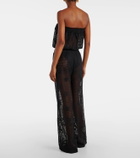 Melissa Odabash Viv cotton-blend jumpsuit