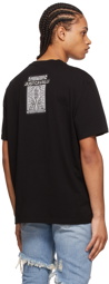 Just Cavalli Black Cotton T-Shirt