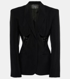 Mugler Cutout blazer