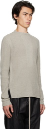 Rick Owens Off-White Fisherman Sweater