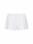 COU COU The Picot Pointelle Cotton Shorts