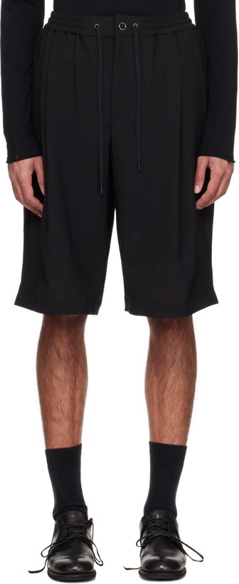 Photo: DEVOA Black Hybrid Shorts