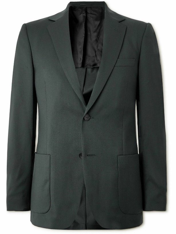 Photo: Mr P. - Slim-Fit Wool-Twill Suit Jacket - Green