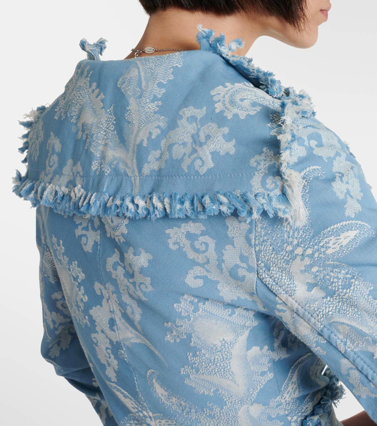 Vivienne Westwood Worth More jacquard denim jacket Vivienne Westwood