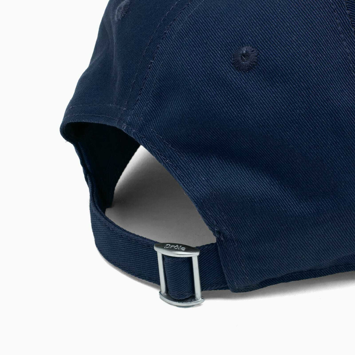 Drôle de Monsieur Men's Braided Slogan Cap in Navy 