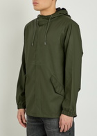 Rains Fishtail Waterproof Jacket Green