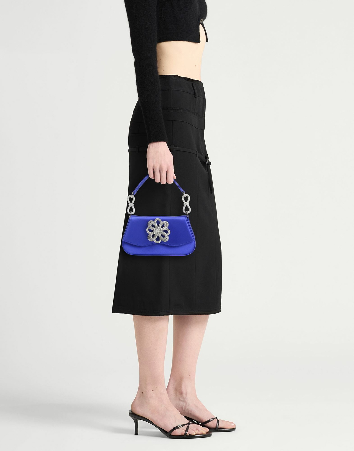 Mach & Mach Womens Handbag Bright in Blue