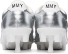 Maison MIHARA YASUHIRO Silver Spike Sole Sneaker Heels