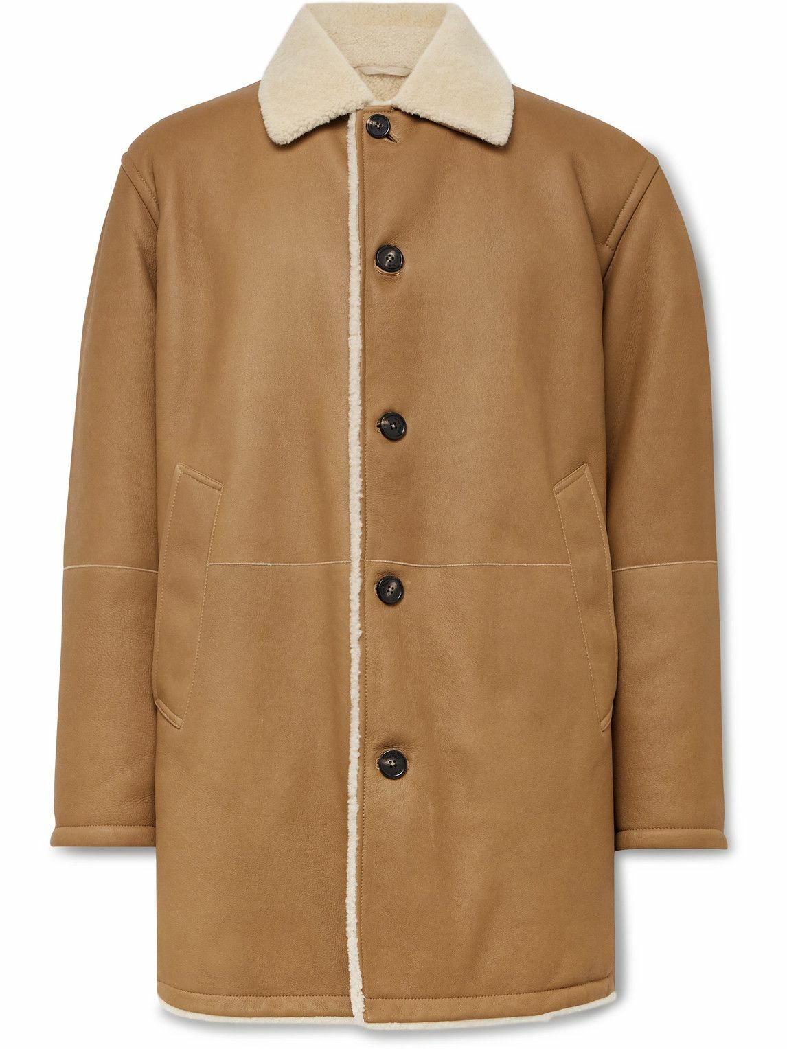 Loro Piana - Alberto Shearling Coat - Brown
