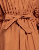Manila Grace Womens Mini dress Rust