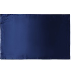 Slip - Embroidered Mulberry Slipsilk Queen Pillowcase - Blue