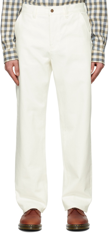 Photo: Nudie Jeans White Tuff Tony Jeans