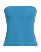 Pieces Womens Top in Azure