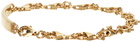 D'heygere Gold Clasp ID Bracelet