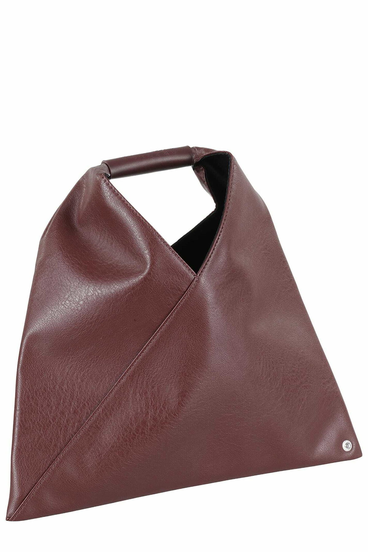 Maison Margiera 11 ボディバッグ バーガンディ Maison Margiela // Burgundy & Silver Leather Padded Bag – VSP