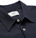 Mr P. - Supima Cotton-Jersey Shirt - Blue