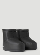 Moon Boot - No Lace Rubber Boots in Black