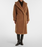 Max Mara Wool and silk teddy coat