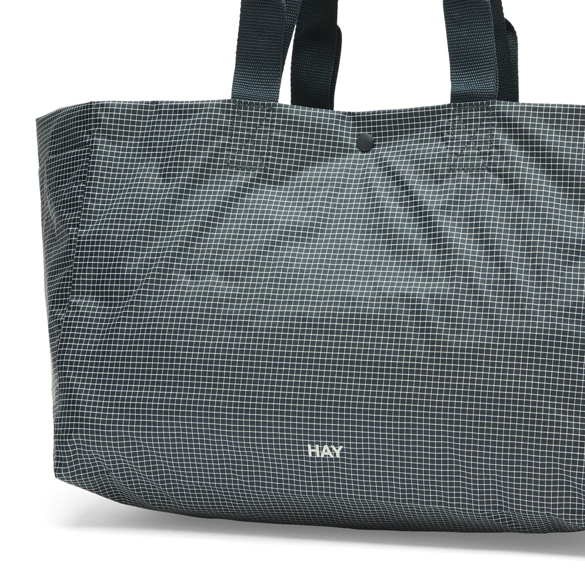 HAY Grid Weekend Bag - Small in Dark Blue 
