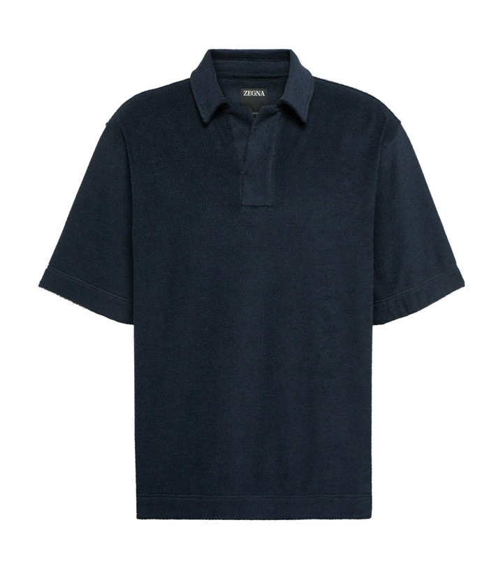 Photo: Zegna - Cotton polo shirt