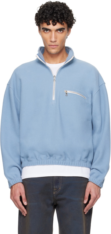 Photo: Rier Blue Fleece Sweater
