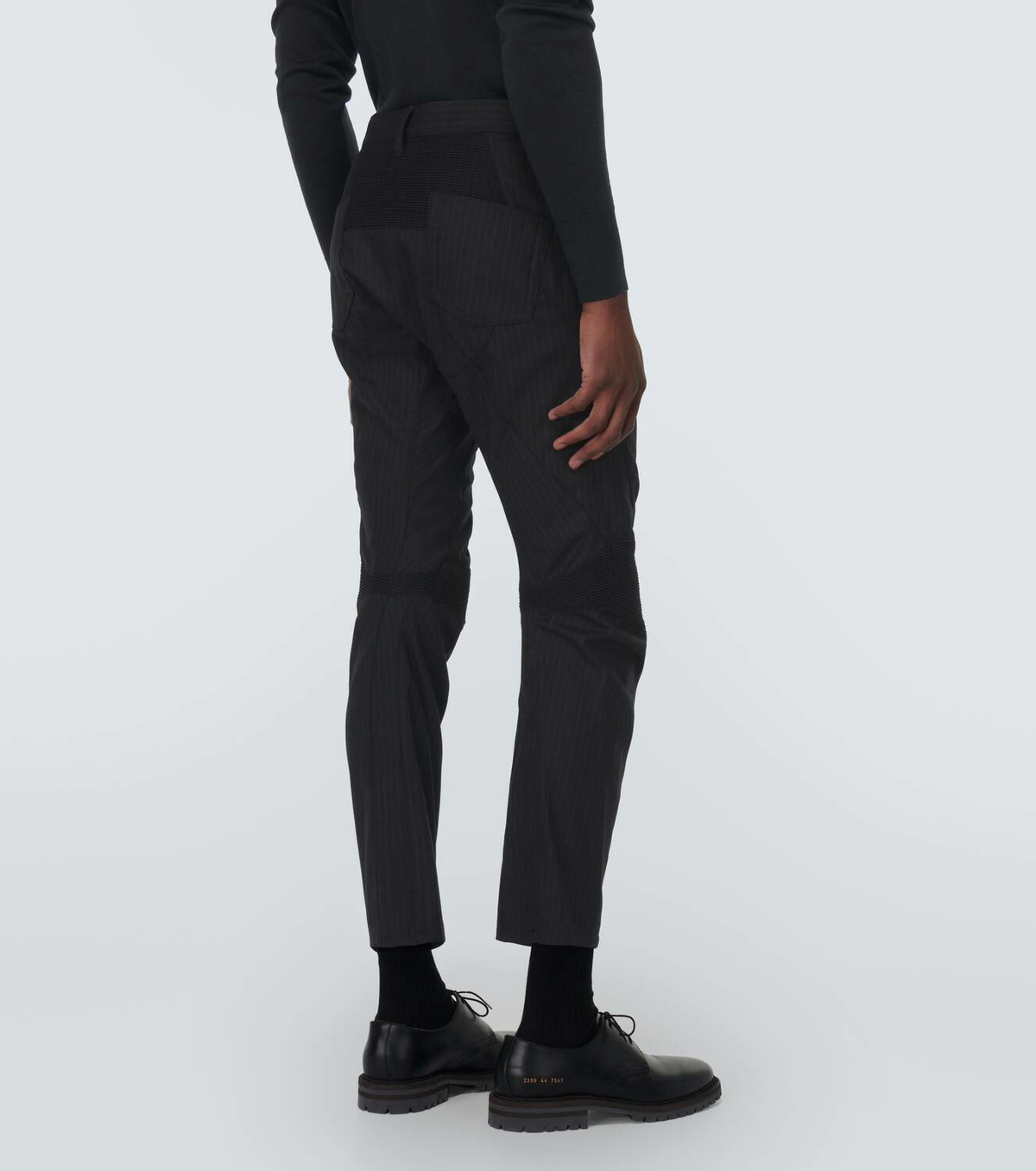 Junya Watanabe Striped virgin wool pants