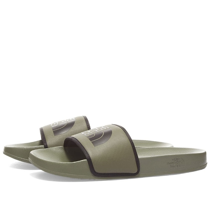 Photo: The North Face Men's Base Camp Slide III in Taupe Green/TNF Black