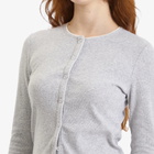 Samsøe Samsøe Women's Sajune Long Sleeve Cardigan in Light Grey Mel.