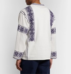 Isabel Marant - Piperi Embroidered Cotton Shirt - White