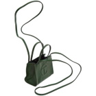 Telfar Green Medium Shopper Tote
