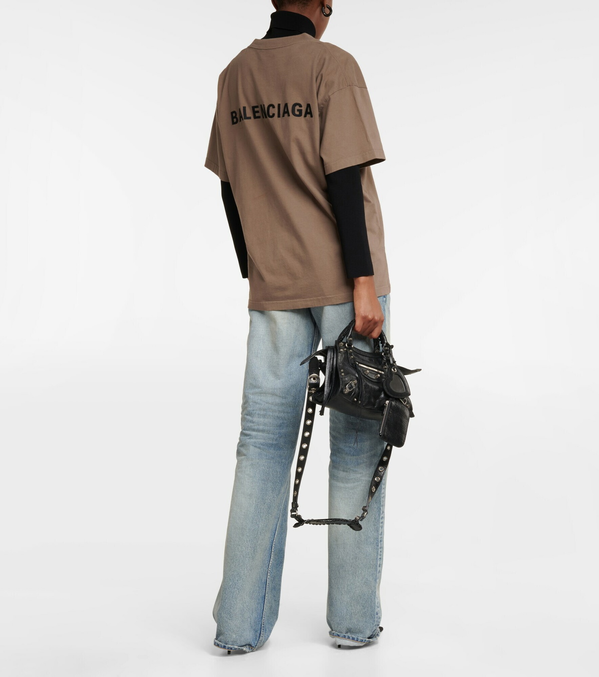 Balenciaga - Logo cotton T-shirt Balenciaga